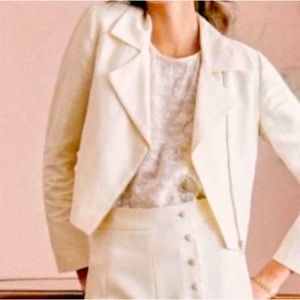 Sezane Cream Blazer